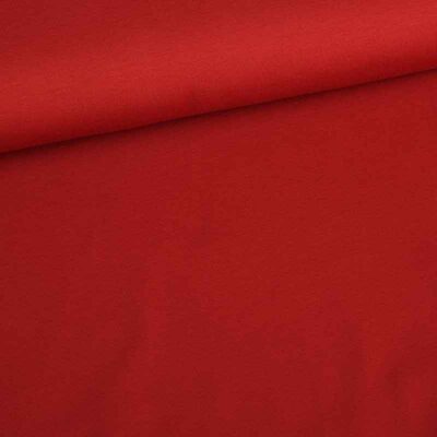 Tricot fabric cotton stretch rust
