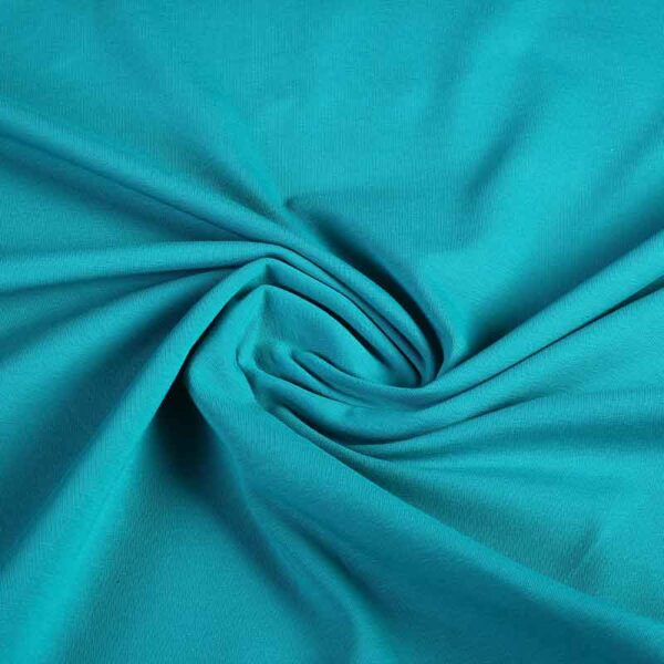 Tricot fabric emerald green