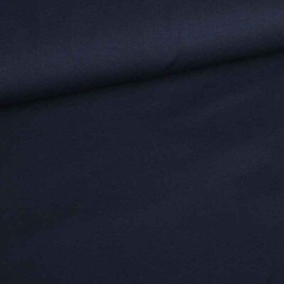 Tricot fabric dark navy