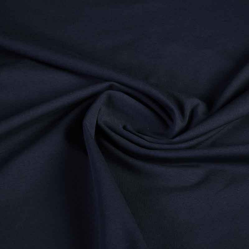 Tricot fabric dark navy