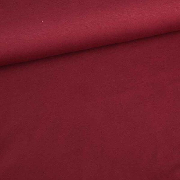 Tricot fabric wine red