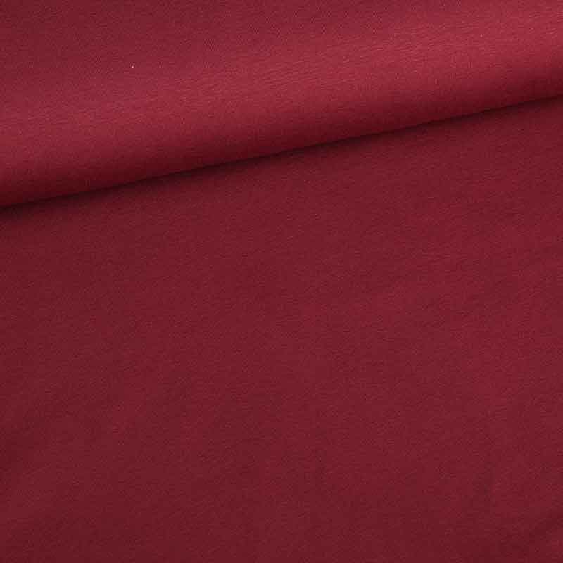 Tricot fabric wine red