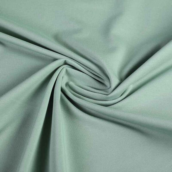 Jersey fabric dark sage green