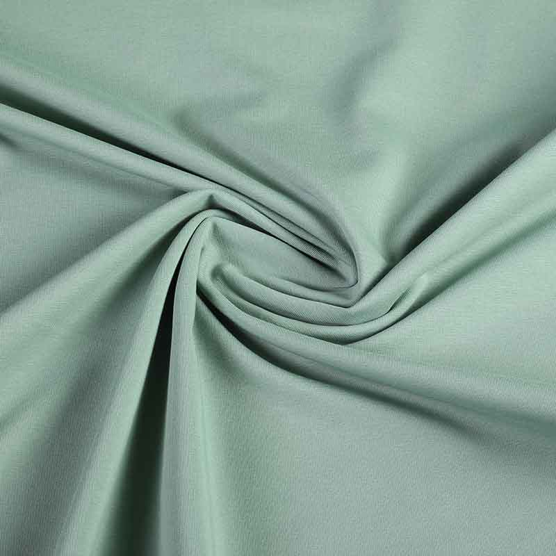 Jersey fabric dark sage green