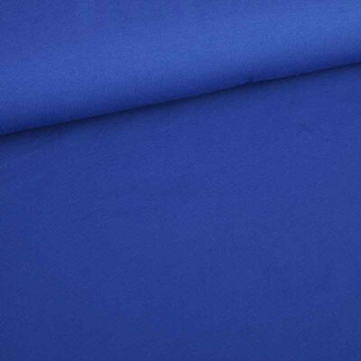 Cotton jersey fabric cobalt