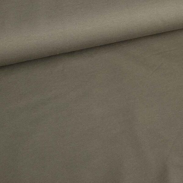 Tricot fabric cotton army