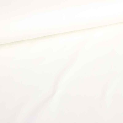 Cotton tricot fabric ecru