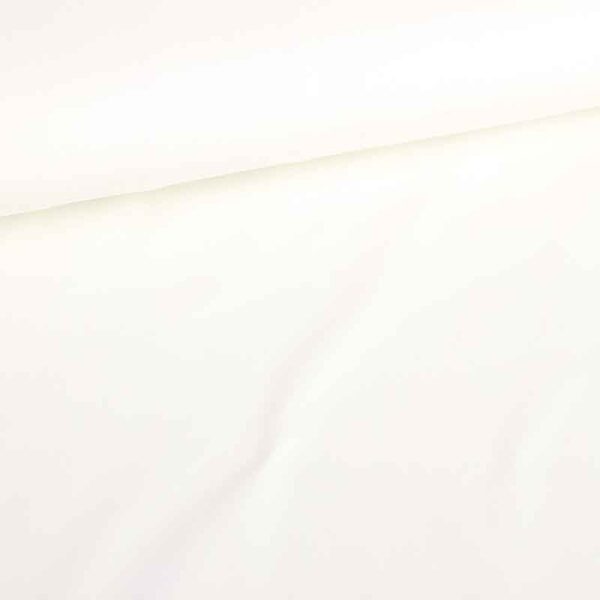 Cotton tricot fabric ecru
