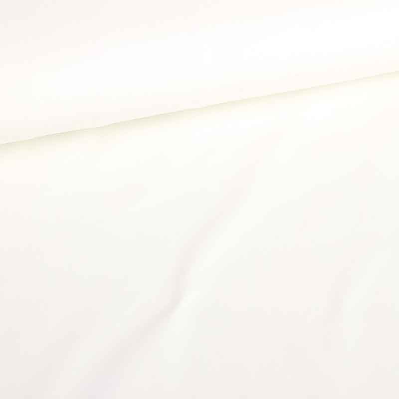 Cotton tricot fabric ecru