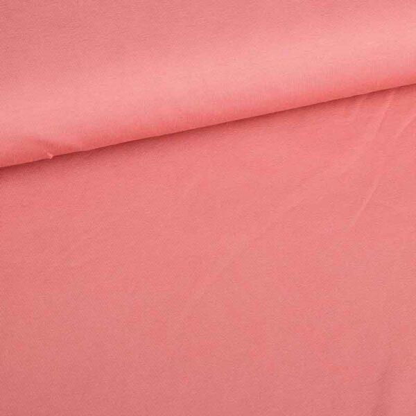 Tricot fabric salmon