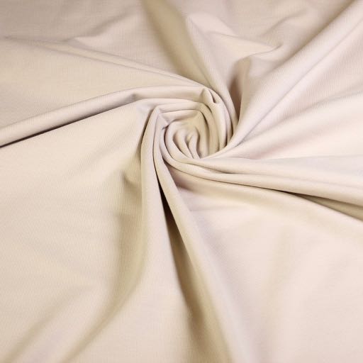 Jersey fabric beige