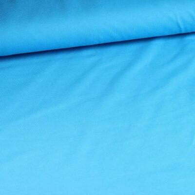 Tricot fabric turquoise