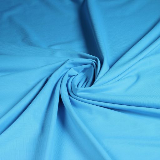 Tricot fabric turquoise