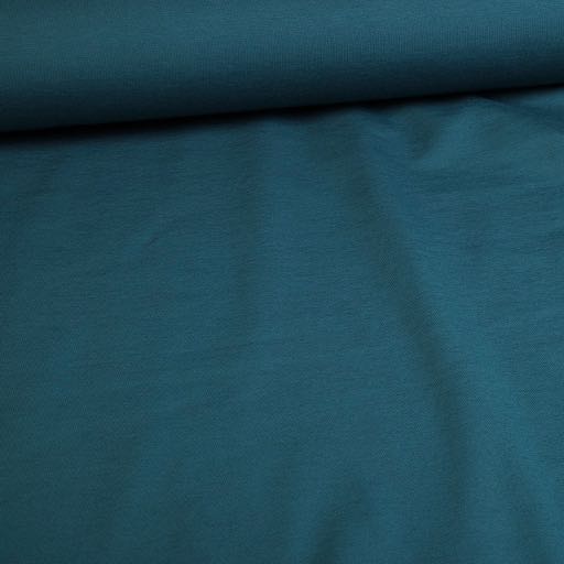 Tricot fabric petrol