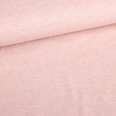 Tricot fabric dusty rose melange
