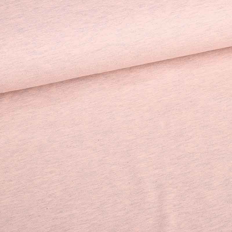 Tricot fabric dusty rose melange