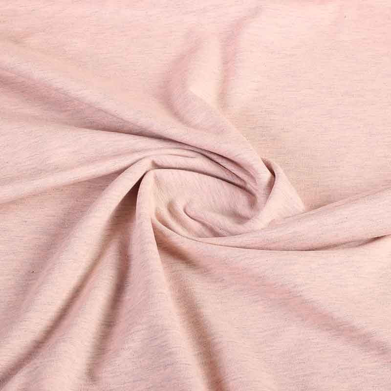 Tricot fabric dusty rose melange