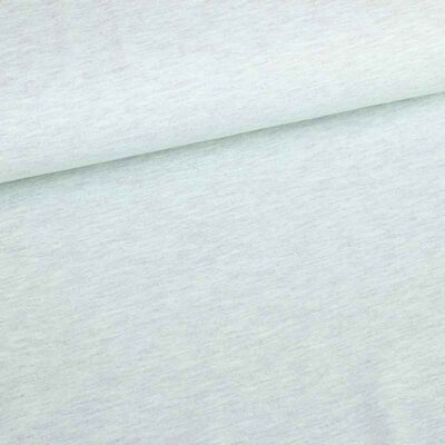 Tricot fabric mint melange