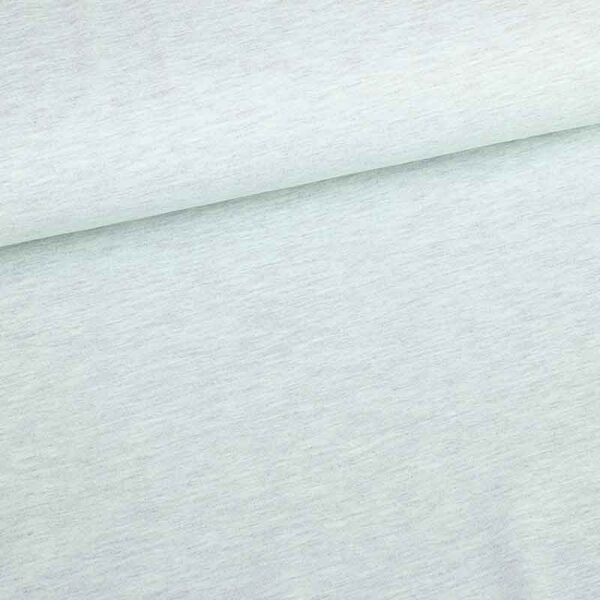 Tricot fabric mint melange