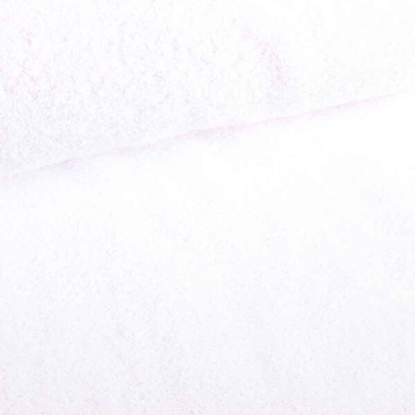 Terry fabric white