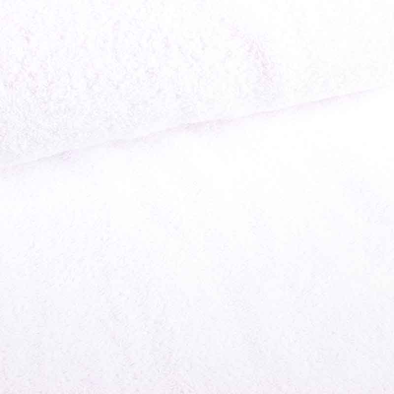 Terry fabric white