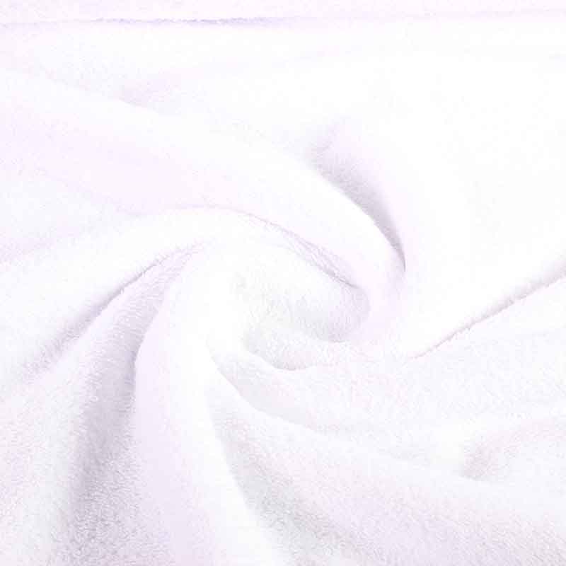 Terry fabric white