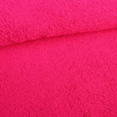 Terry fabric fuchsia