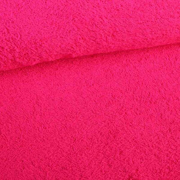 Terry fabric fuchsia