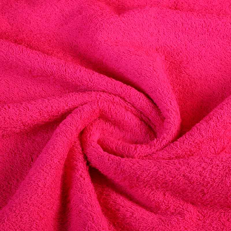 Terry fabric fuchsia