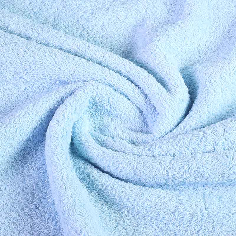 Terry fabric baby blue