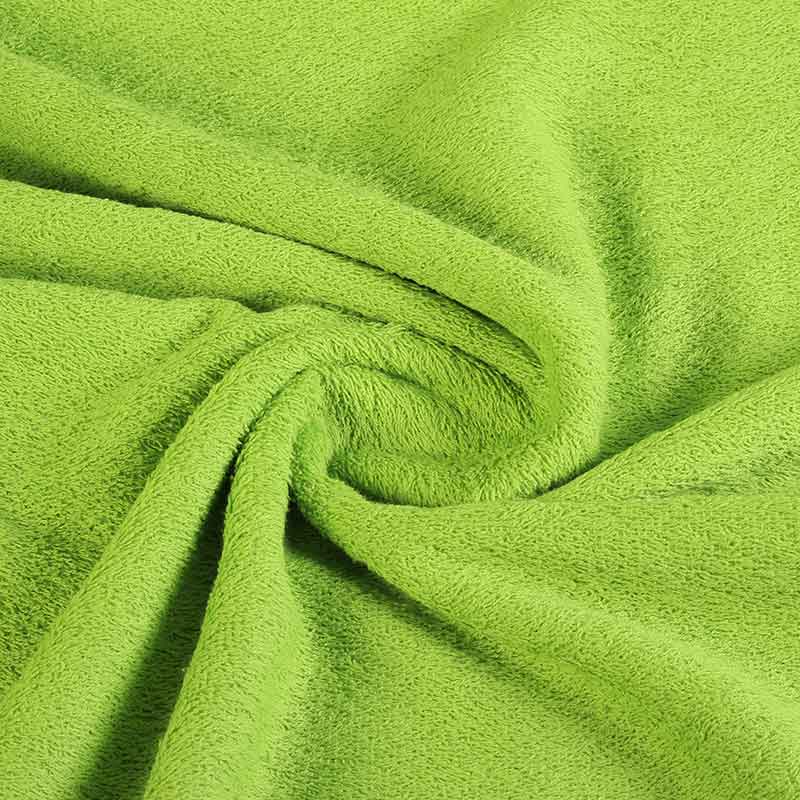 Terry fabric dark lime