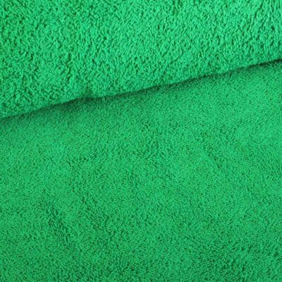 Terry fabric green