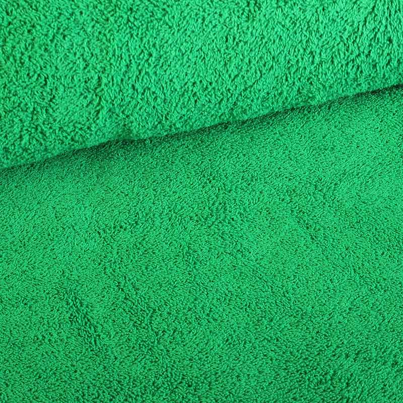 Terry fabric green