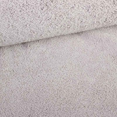 Terry fabric light grey