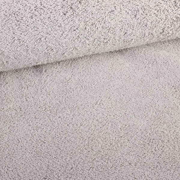 Terry fabric light grey