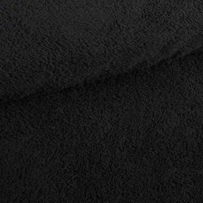 Terry fabric black