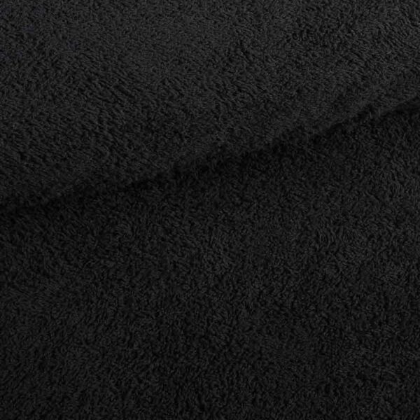 Terry fabric black