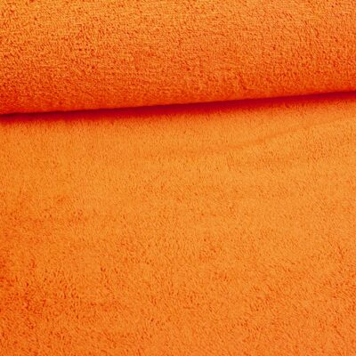 Terry fabric orange