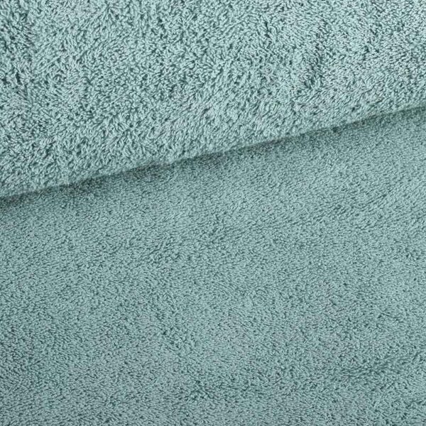 Terry fabric dark sage green