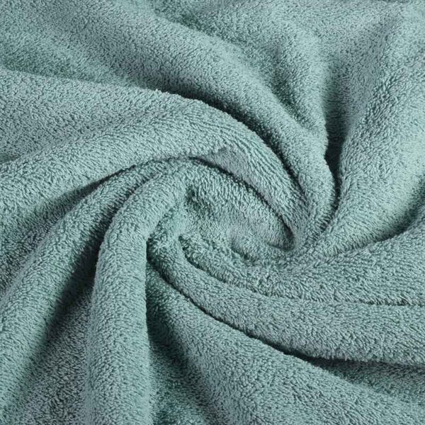Terry fabric dark sage green