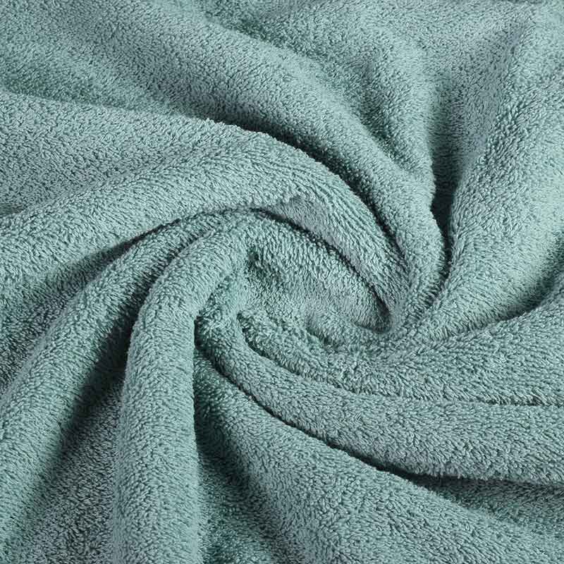 Terry fabric dark sage green