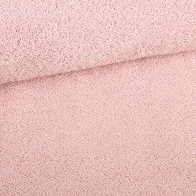 Terry fabric dusty rose