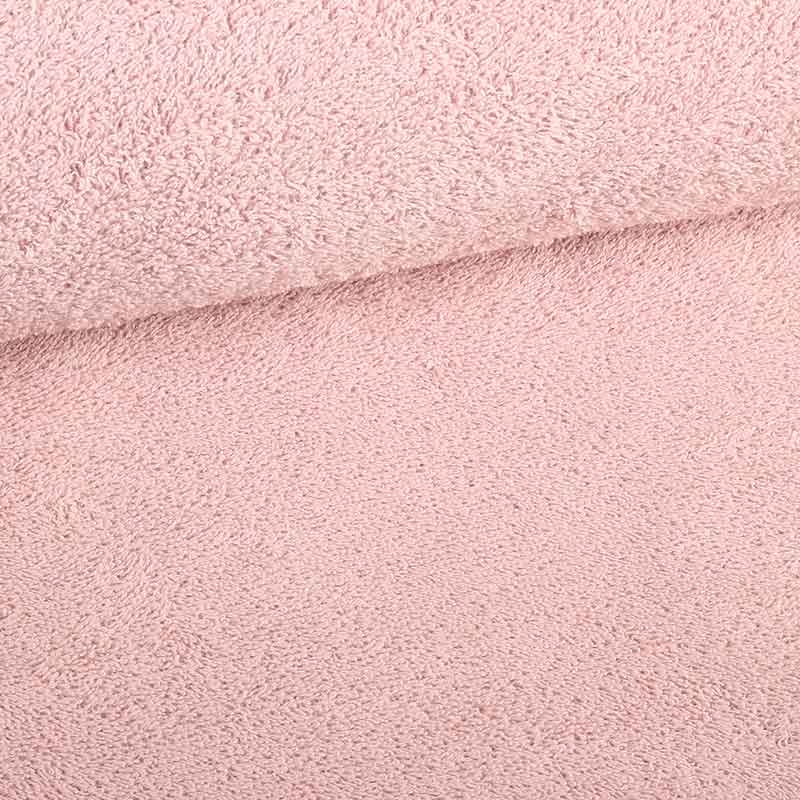 Terry fabric dusty rose