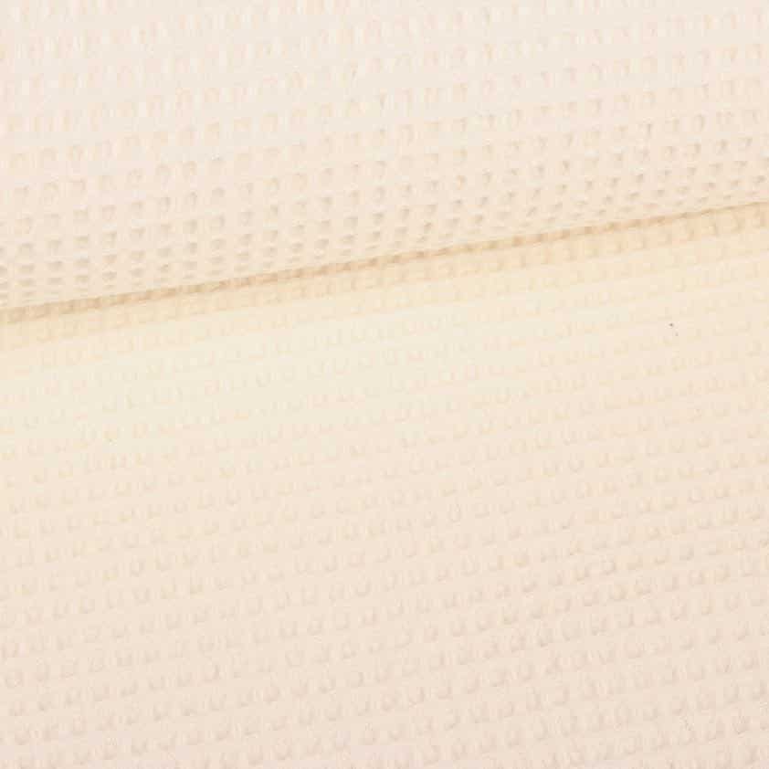 Waffle cotton ecru