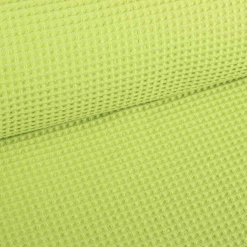 Waffle cotton dark lime