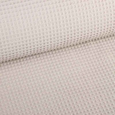 Waffle cotton light grey