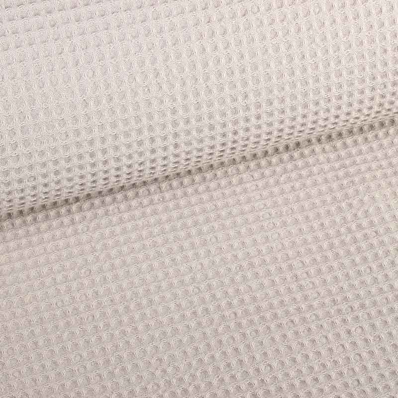Waffle cotton light grey