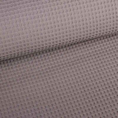 Waffle fabric dark grey