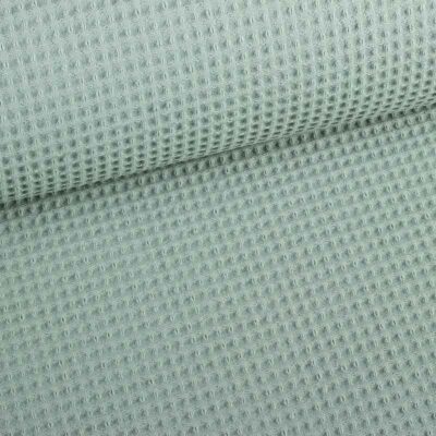 Waffle cotton dark olive green