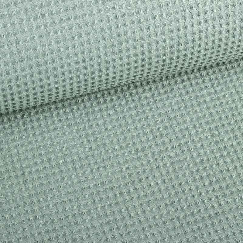 Waffle cotton dark olive green